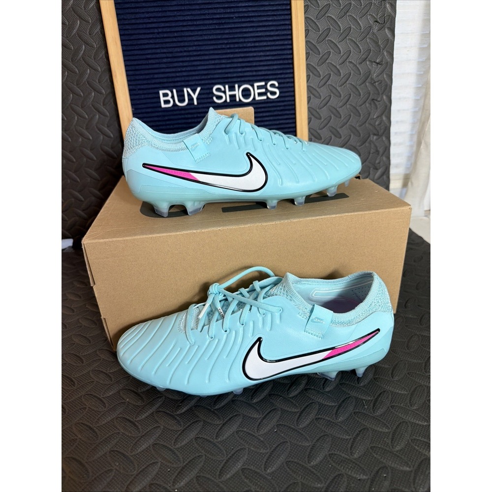 Nike Legend 10 Elite FG Soccer Cleats Copa White DV4328 401 Size 9 Prism Pack